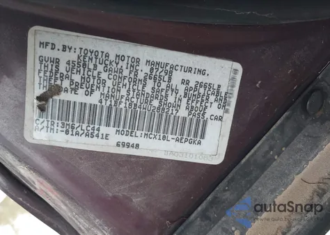 1998 Toyota Avalon Xls z USA, uszkodzony, nr VIN 4T1BF18B4WU288217